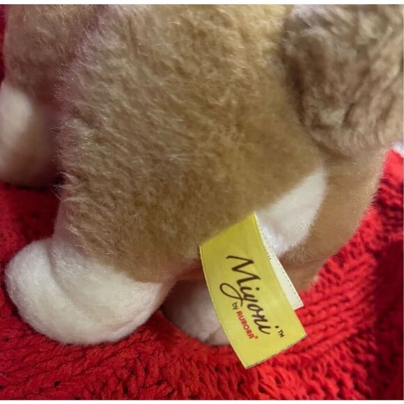 Aurora Miyoni 10” realistic looking Corgi plush dog - Picture 3 of 6